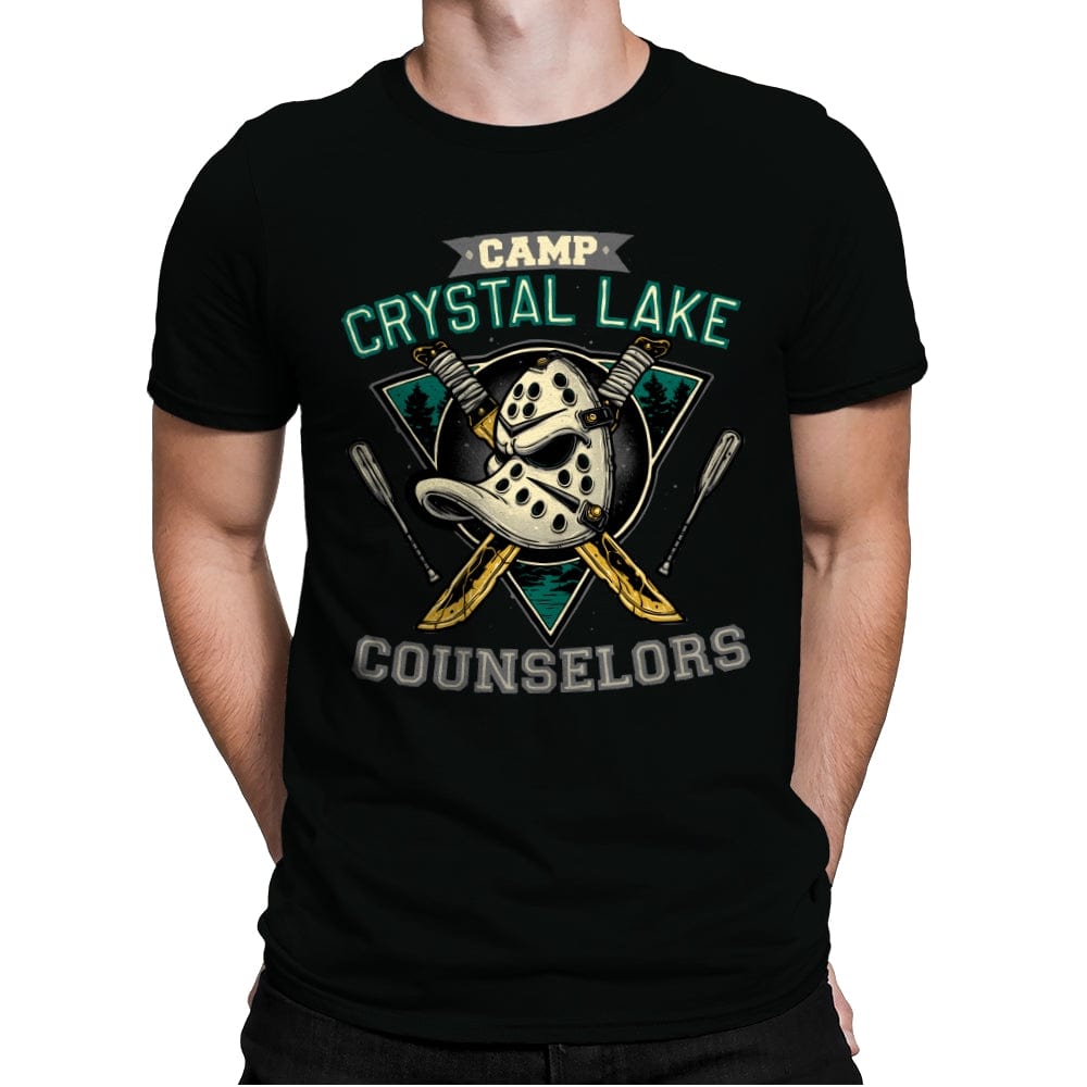 Camp Counselors - Mens Premium T-Shirts RIPT Apparel Small / Black