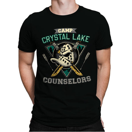 Camp Counselors - Mens Premium T-Shirts RIPT Apparel Small / Black