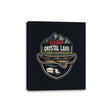 Camp Crystal Lake - Canvas Wraps Canvas Wraps RIPT Apparel 8x10 / Black