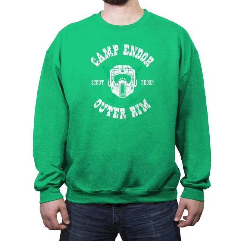 Camp Endor Reprint - Crew Neck Sweatshirt Crew Neck Sweatshirt RIPT Apparel