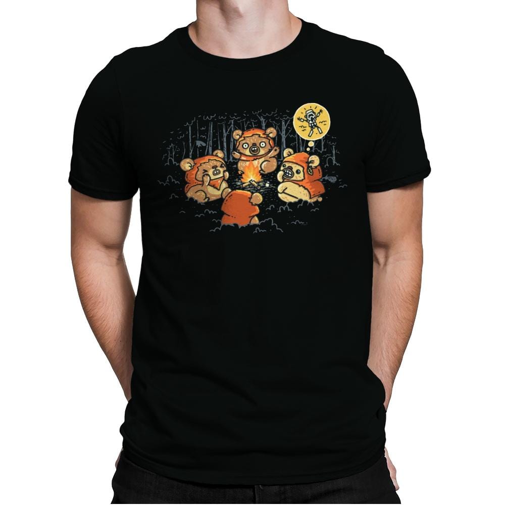 Campfire Tales II - Mens Premium T-Shirts RIPT Apparel Small / Black
