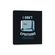 Can't Control Emotions - Canvas Wraps Canvas Wraps RIPT Apparel 8x10 / Black