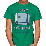 Can't Control Emotions - Mens T-Shirts RIPT Apparel Small / Kelly
