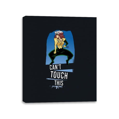 Can't Touch This - Anytime - Canvas Wraps Canvas Wraps RIPT Apparel 11x14 / Black