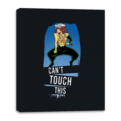 Can't Touch This - Anytime - Canvas Wraps Canvas Wraps RIPT Apparel 16x20 / Black
