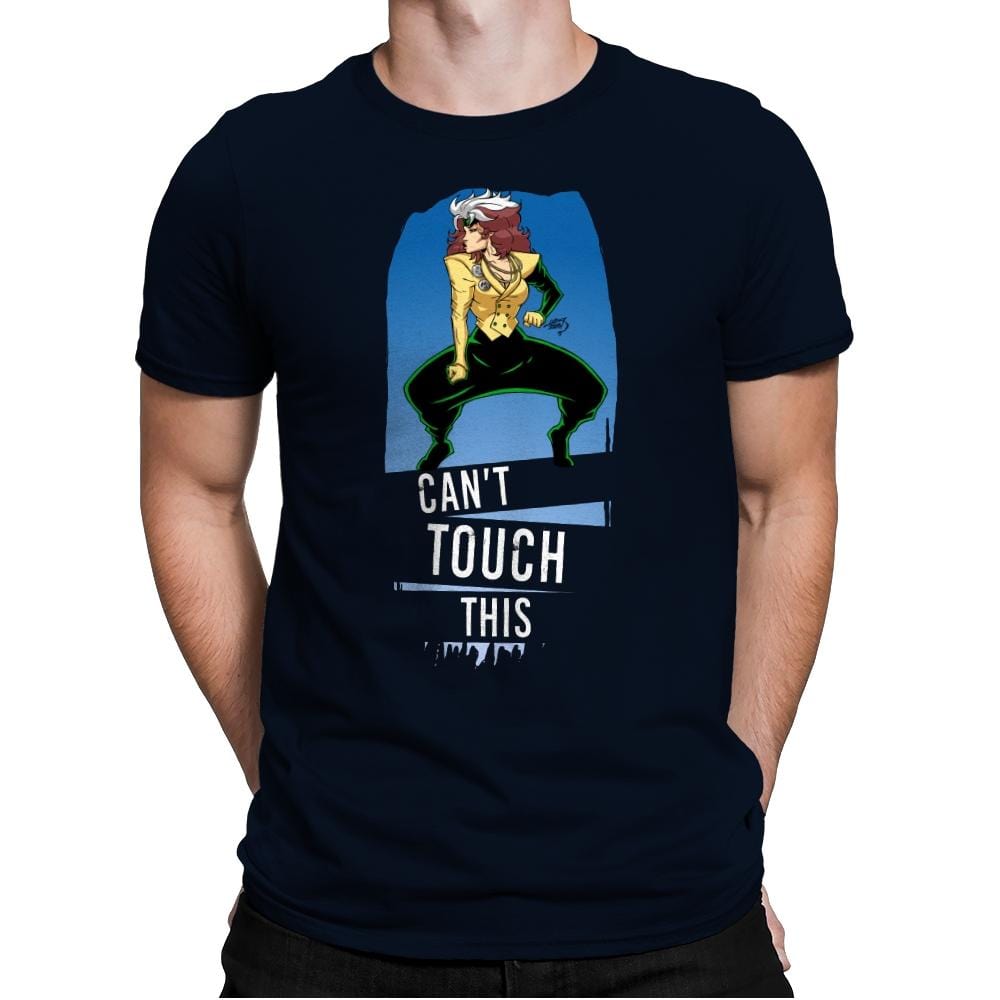 Can't Touch This - Anytime - Mens Premium T-Shirts RIPT Apparel Small / Midnight Navy
