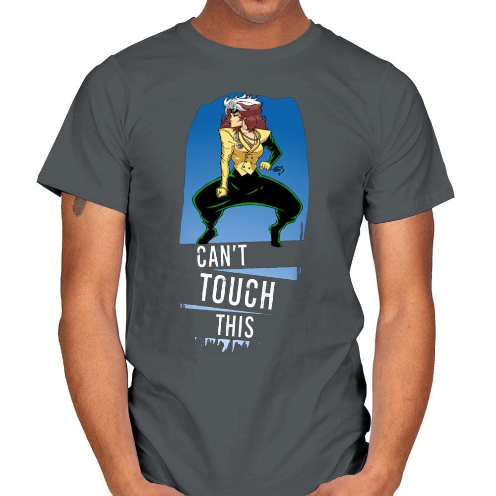 Can't Touch This - Anytime - Mens T-Shirts RIPT Apparel Small / Charcoal