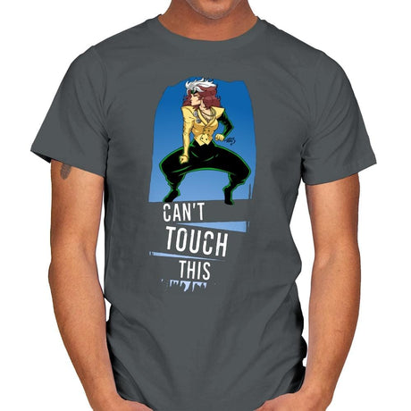 Can't Touch This - Anytime - Mens T-Shirts RIPT Apparel Small / Charcoal