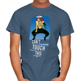 Can't Touch This - Anytime - Mens T-Shirts RIPT Apparel Small / Indigo Blue