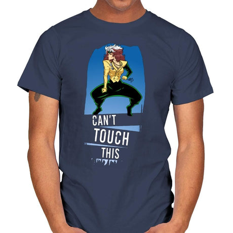 Can't Touch This - Anytime - Mens T-Shirts RIPT Apparel Small / Navy