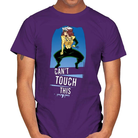 Can't Touch This - Anytime - Mens T-Shirts RIPT Apparel Small / Purple