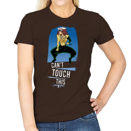 Can't Touch This - Anytime - Womens T-Shirts RIPT Apparel Small / Dark Chocolate