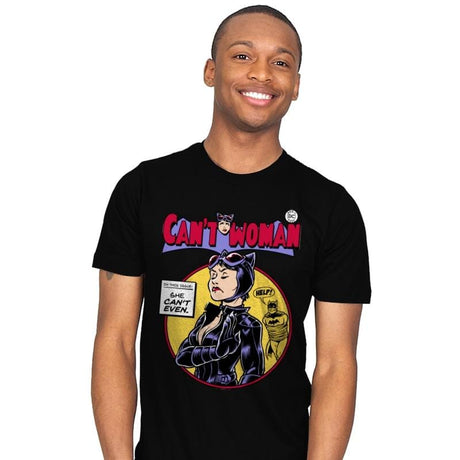 Can't Woman - Mens T-Shirts RIPT Apparel