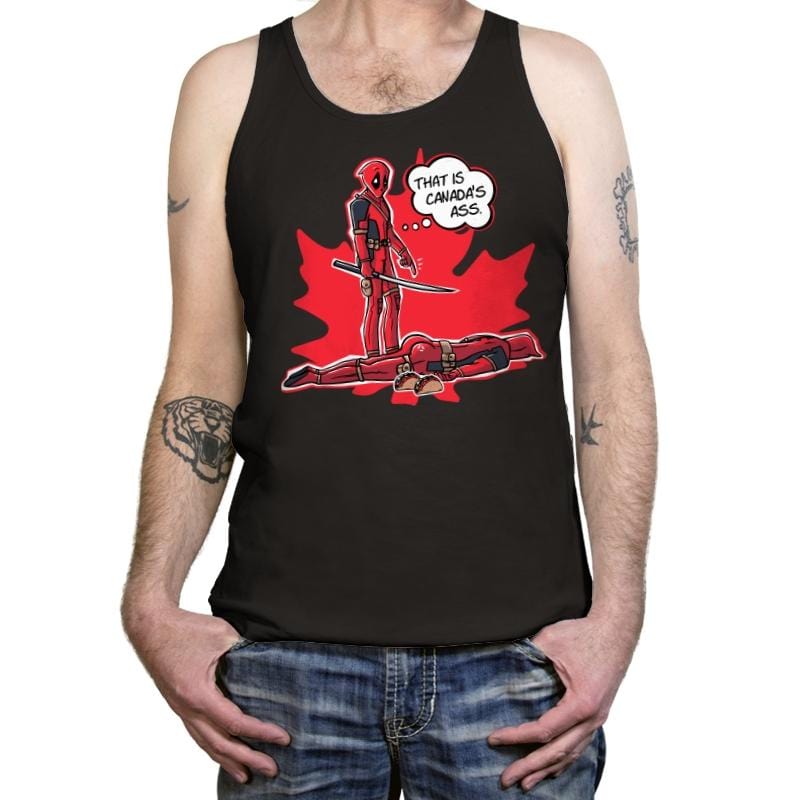 Canada's Ass - Tanktop Tanktop RIPT Apparel