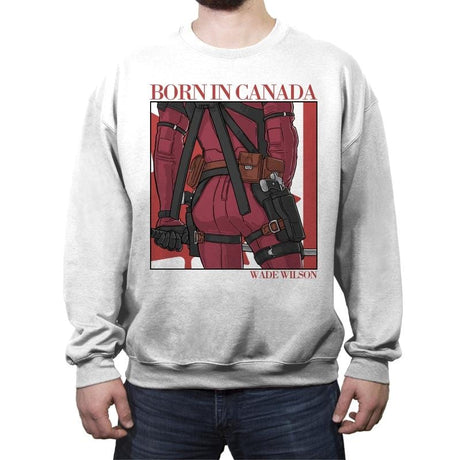 Canada's Greatest ASSet - Crew Neck Sweatshirt Crew Neck Sweatshirt RIPT Apparel