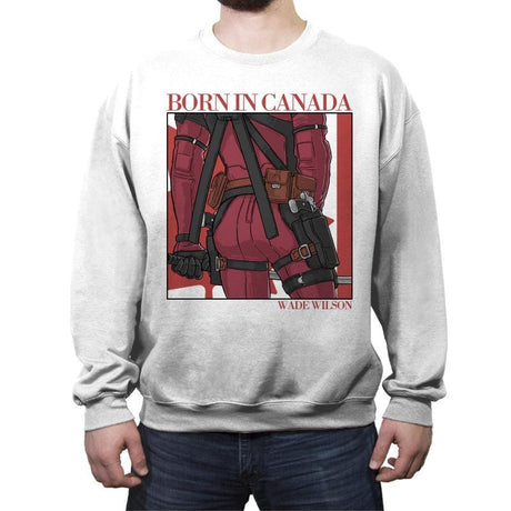 Canada's Greatest ASSet - Crew Neck Sweatshirt Crew Neck Sweatshirt RIPT Apparel