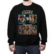 Candy Fighter - Crew Neck Sweatshirt Crew Neck Sweatshirt RIPT Apparel Small / Black