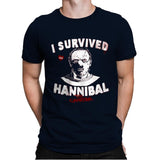 Cannibal Survivor - Mens Premium T-Shirts RIPT Apparel Small / Midnight Navy