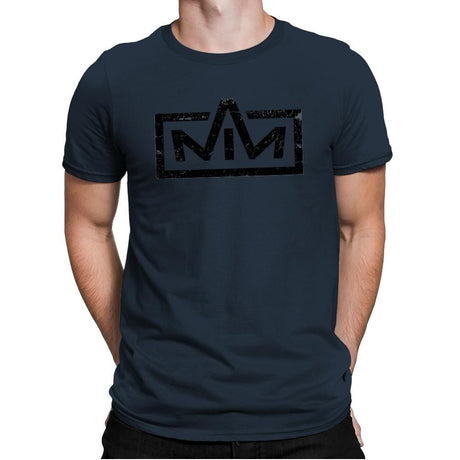 Cap'NIN - Mens Premium T-Shirts RIPT Apparel Small / Indigo