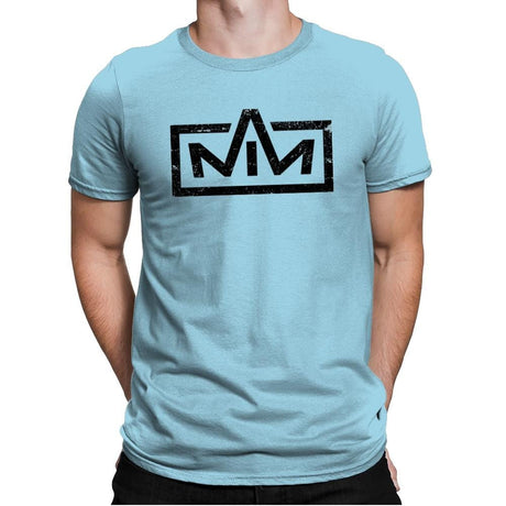 Cap'NIN - Mens Premium T-Shirts RIPT Apparel Small / Light Blue