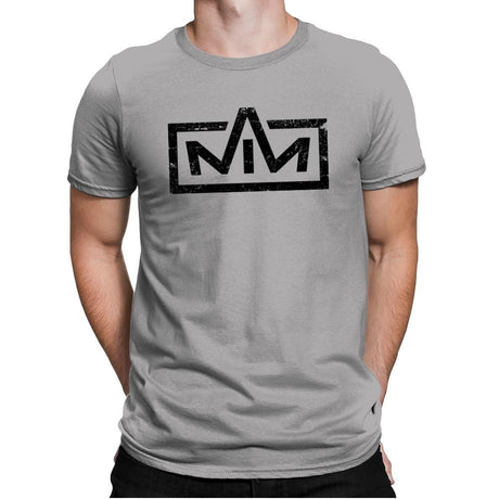Cap'NIN - Mens Premium T-Shirts RIPT Apparel Small / Light Grey