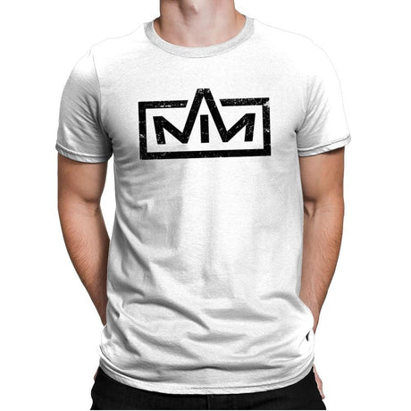 Cap'NIN - Mens Premium T-Shirts RIPT Apparel Small / White