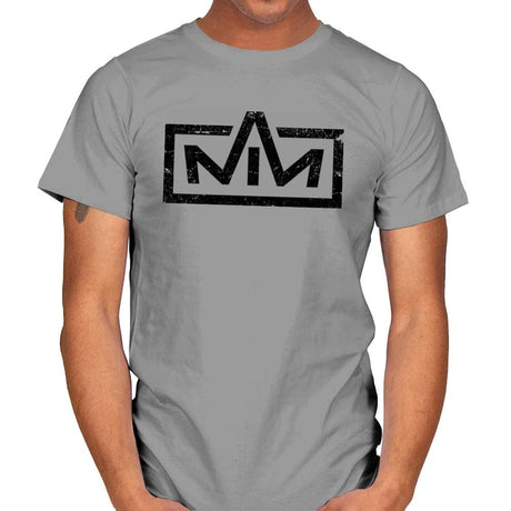 Cap'NIN - Mens T-Shirts RIPT Apparel Small / Sport Grey