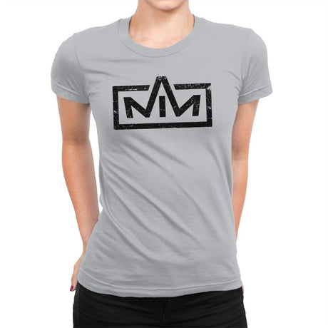 Cap'NIN - Womens Premium T-Shirts RIPT Apparel Small / Heather Grey