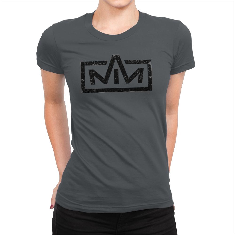 Cap'NIN - Womens Premium T-Shirts RIPT Apparel Small / Heavy Metal