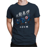 Cap Shoryuken - Anytime - Mens Premium T-Shirts RIPT Apparel Small / Indigo