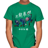 Cap Shoryuken - Anytime - Mens T-Shirts RIPT Apparel Small / Kelly Green