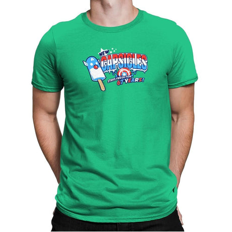 Capsicles Exclusive - Mens Premium T-Shirts RIPT Apparel Small / Kelly Green