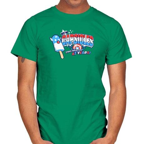 Capsicles Exclusive - Mens T-Shirts RIPT Apparel Small / Kelly Green