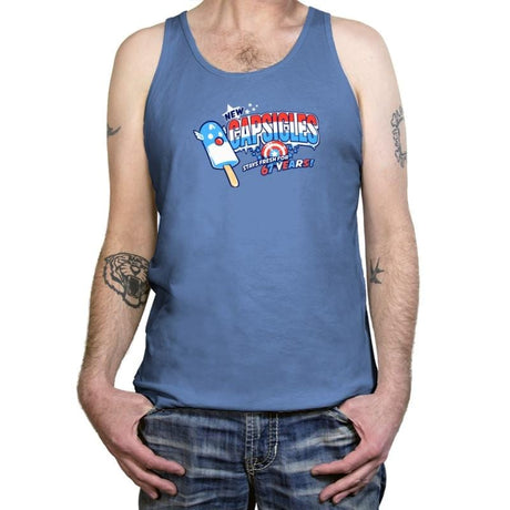 Capsicles Exclusive - Tanktop Tanktop RIPT Apparel X-Small / Blue Triblend