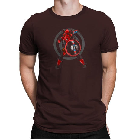 Capt. W. Wilson Exclusive - Mens Premium T-Shirts RIPT Apparel Small / Dark Chocolate