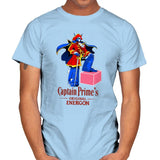 Captain P.'s Original Energon Exclusive - Shirtformers - Mens T-Shirts RIPT Apparel Small / Light Blue