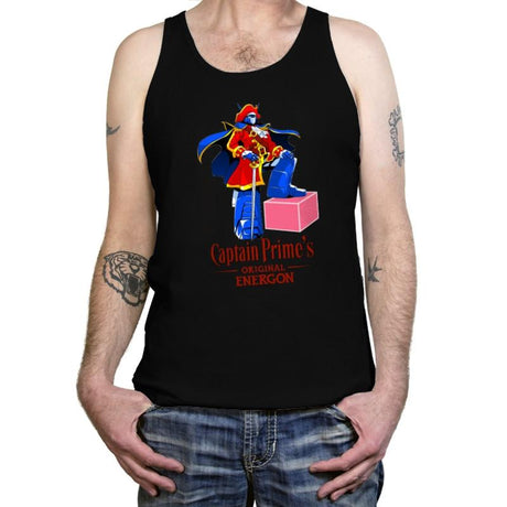 Captain P.'s Original Energon Exclusive - Shirtformers - Tanktop Tanktop RIPT Apparel X-Small / Black