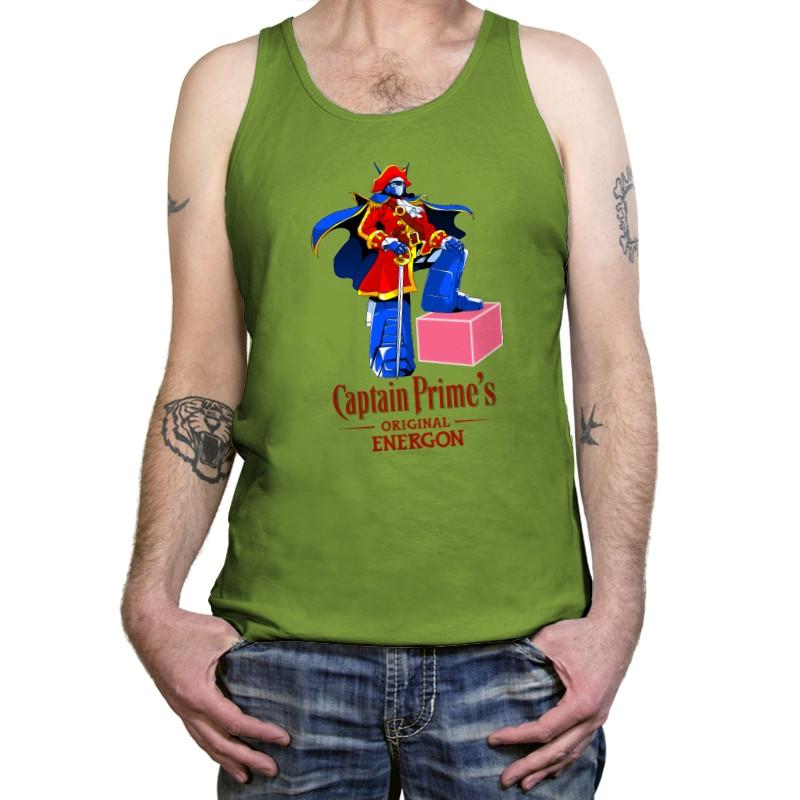 Captain P.'s Original Energon Exclusive - Shirtformers - Tanktop Tanktop RIPT Apparel X-Small / Leaf