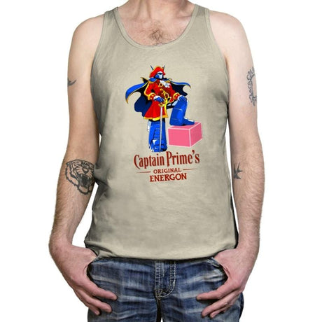 Captain P.'s Original Energon Exclusive - Shirtformers - Tanktop Tanktop RIPT Apparel X-Small / Oatmeal Triblend