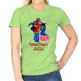 Captain P.'s Original Energon Exclusive - Shirtformers - Womens T-Shirts RIPT Apparel Small / Mint Green