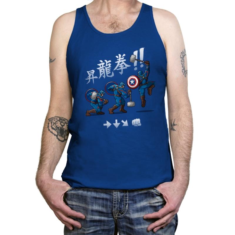 Captain Shoryuken - Tanktop Tanktop RIPT Apparel