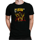 Captain USSR: Issue 1 Exclusive - Mens Premium T-Shirts RIPT Apparel Small / Black