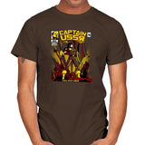 Captain USSR: Issue 1 Exclusive - Mens T-Shirts RIPT Apparel Small / Dark Chocolate