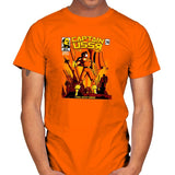Captain USSR: Issue 1 Exclusive - Mens T-Shirts RIPT Apparel Small / Orange