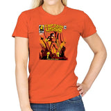 Captain USSR: Issue 1 Exclusive - Womens T-Shirts RIPT Apparel Small / Orange