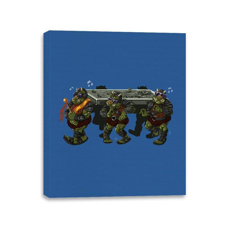 Carbonite Dance - Canvas Wraps Canvas Wraps RIPT Apparel 11x14 / Royal