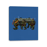 Carbonite Dance - Canvas Wraps Canvas Wraps RIPT Apparel 11x14 / Royal