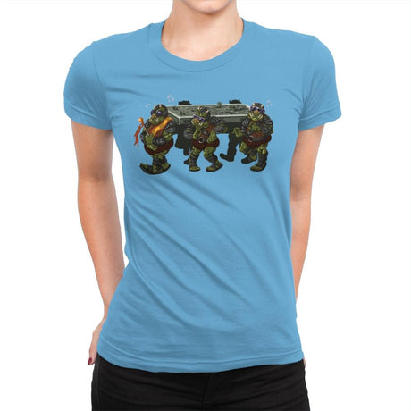 Carbonite Dance - Womens Premium T-Shirts RIPT Apparel Small / Turquoise