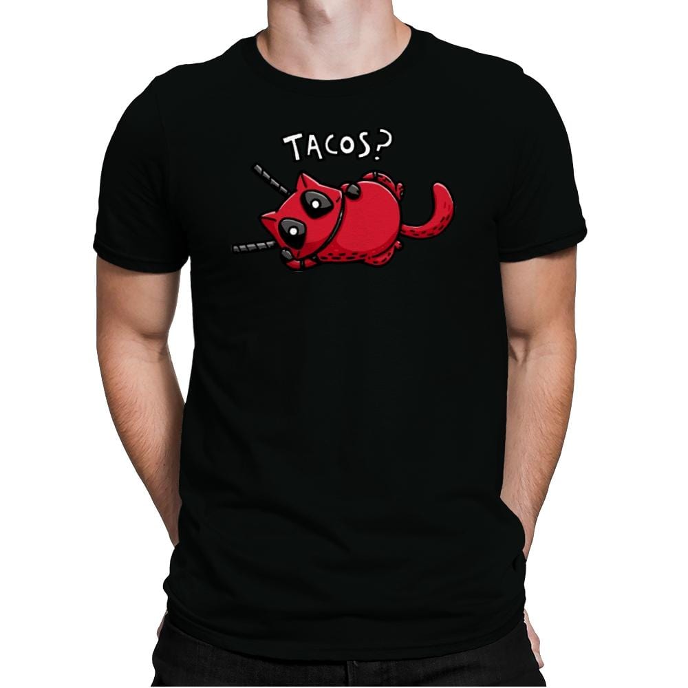 Care For Some Tacos? - Mens Premium T-Shirts RIPT Apparel Small / Black