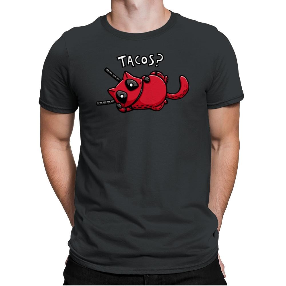 Care For Some Tacos? - Mens Premium T-Shirts RIPT Apparel Small / Heavy Metal